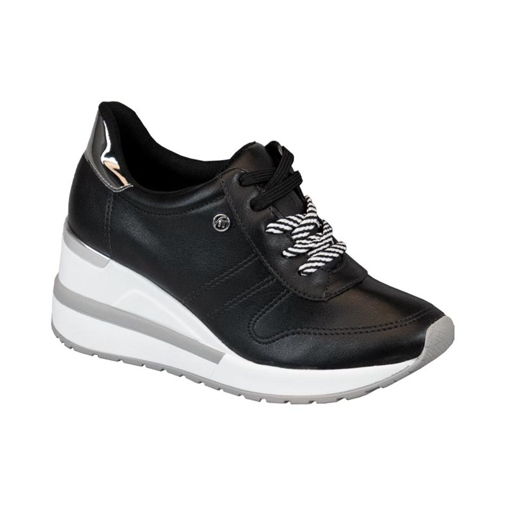 tenis via uno anabela branco