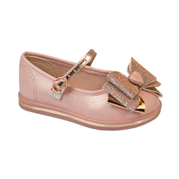 sapato molekinha rosa
