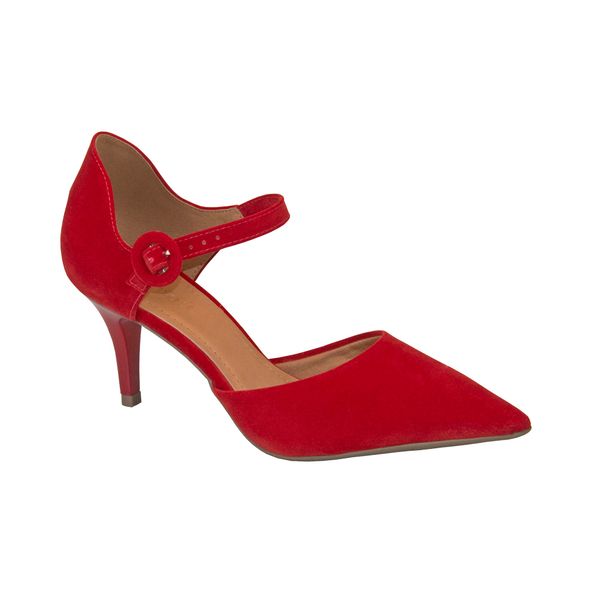 scarpin vermelho 33
