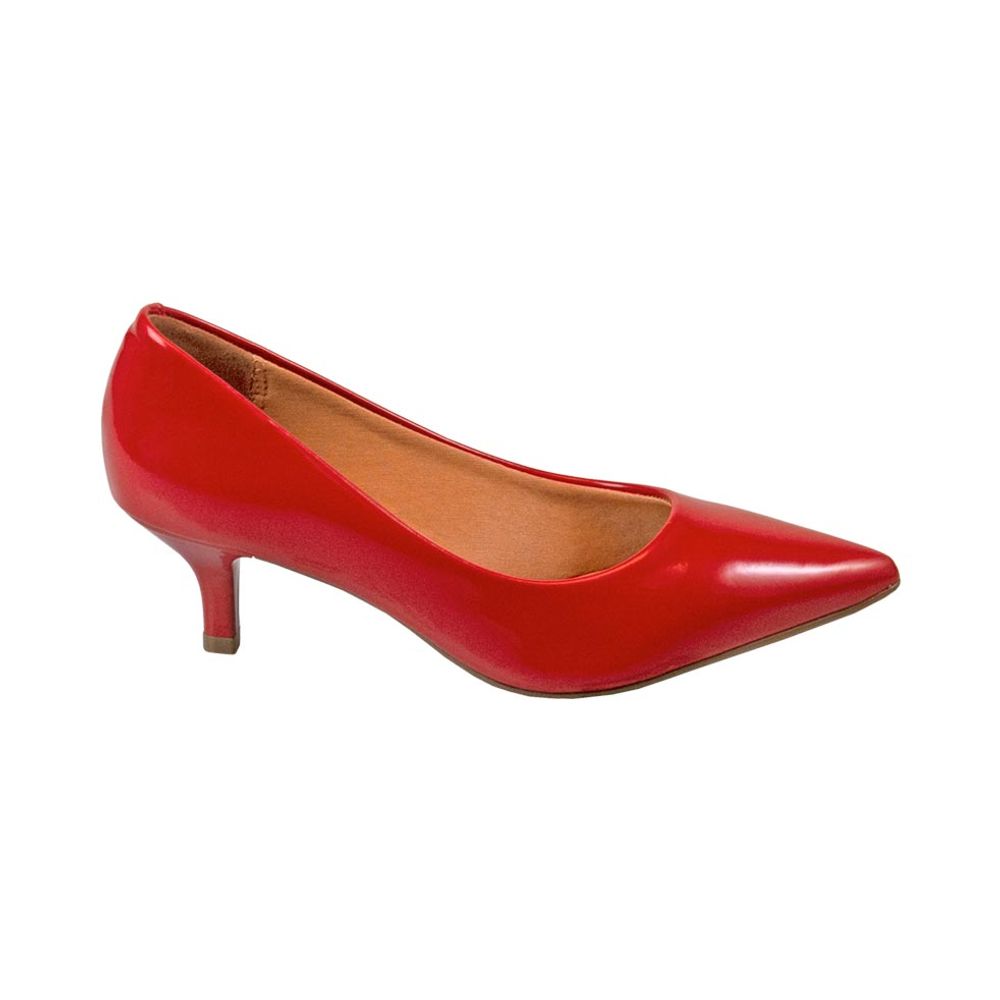 scarpin vermelho 33