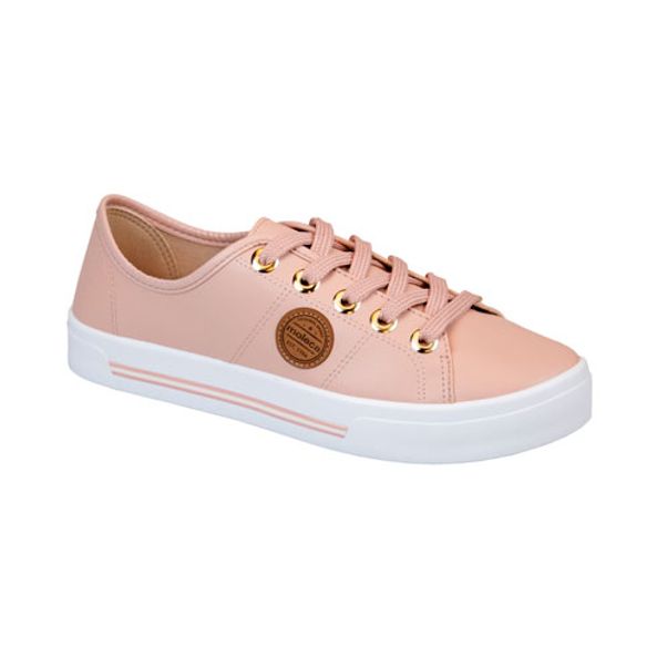 tenis moleca flatform rosa