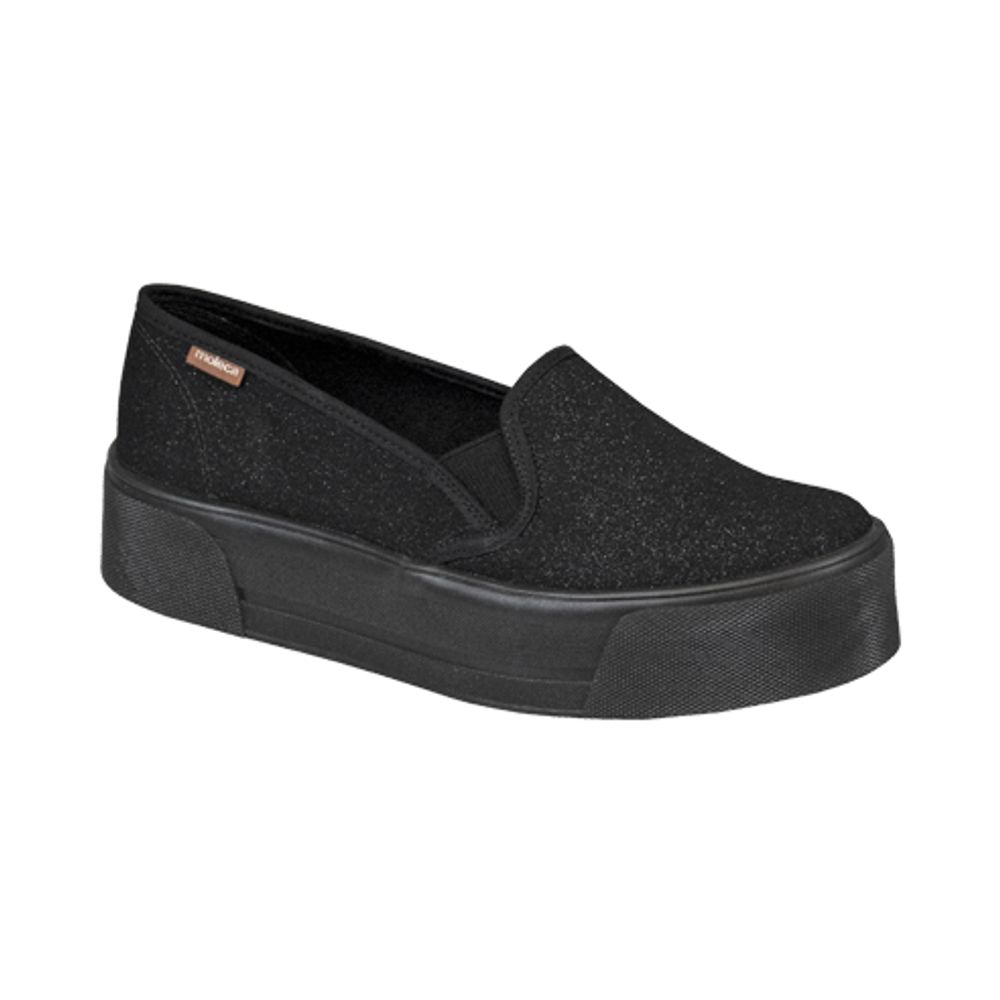 moleca slip on preto