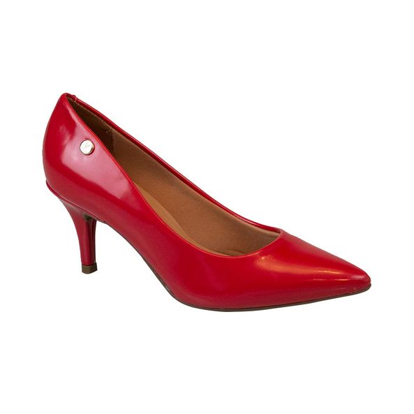 scarpin vizzano vermelho verniz