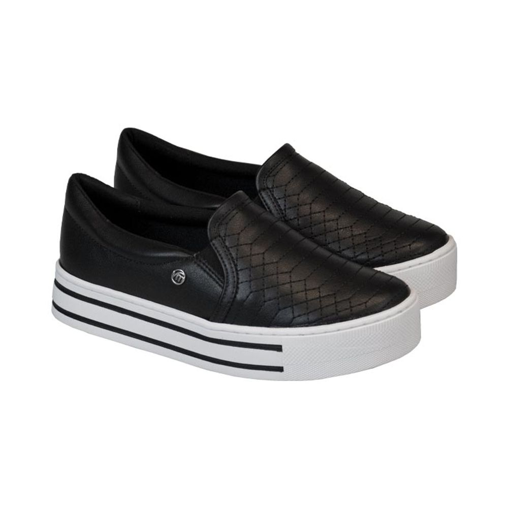 via marte slip on preto