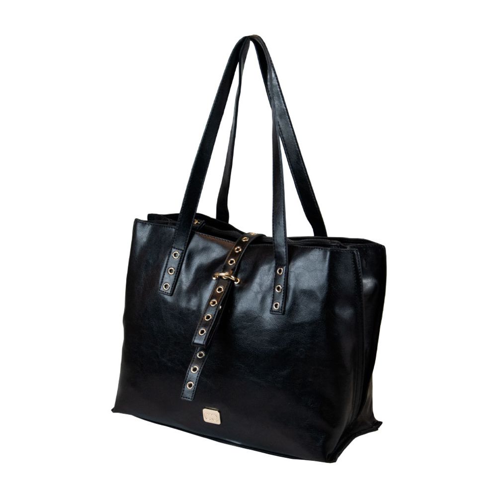 womens black tote handbolsa