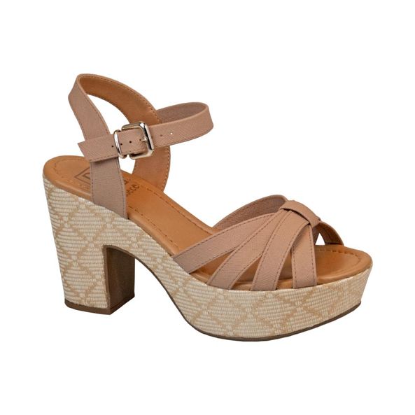 Sandalia Feminina Espadrille Bebece Rum Sapataria Nova