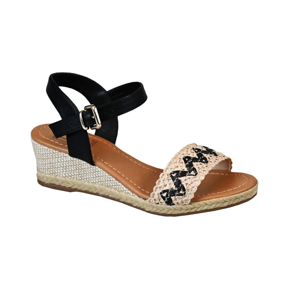 Sandália anabela ortopédica comfortflex Clearance