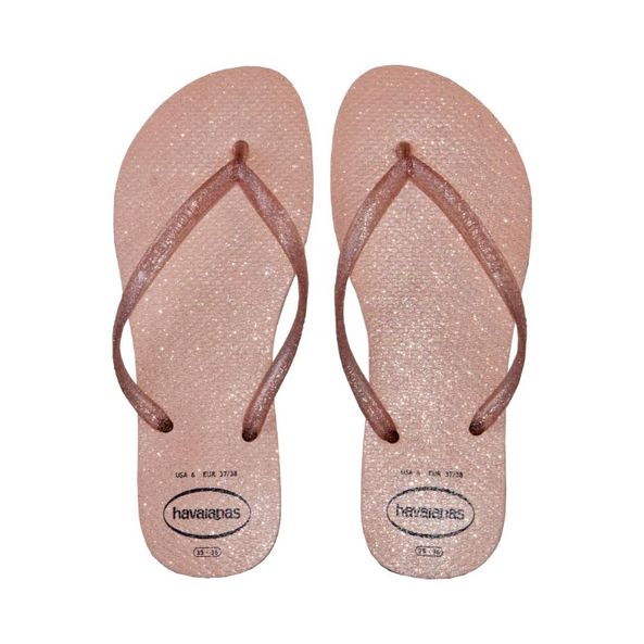 Chinelo Havaianas Slim Gloss Rosa Ballet Tamanho: 33 Cor: ROSA BALLET