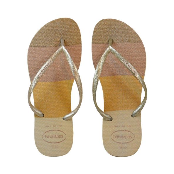 Havaianas slim palette glow areia Clearance