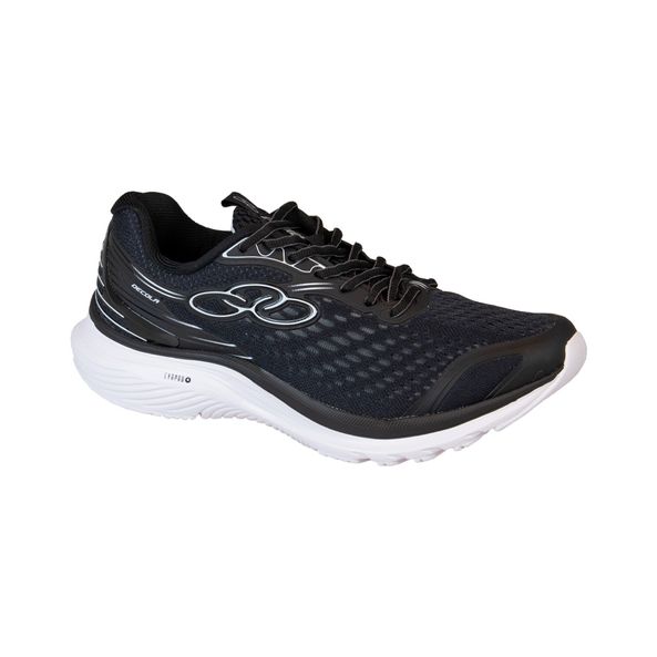 TENIS CASUAL OLYMPIKUS 904-OLY PRETO/BRANCO Tamanho: 40   Cor: PRETO