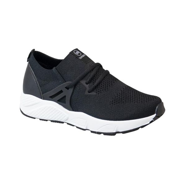 TENIS CASUAL / SNEAKERS CALCADO FEMININO 208601-VIA Tamanho: 34   Cor: PRETO