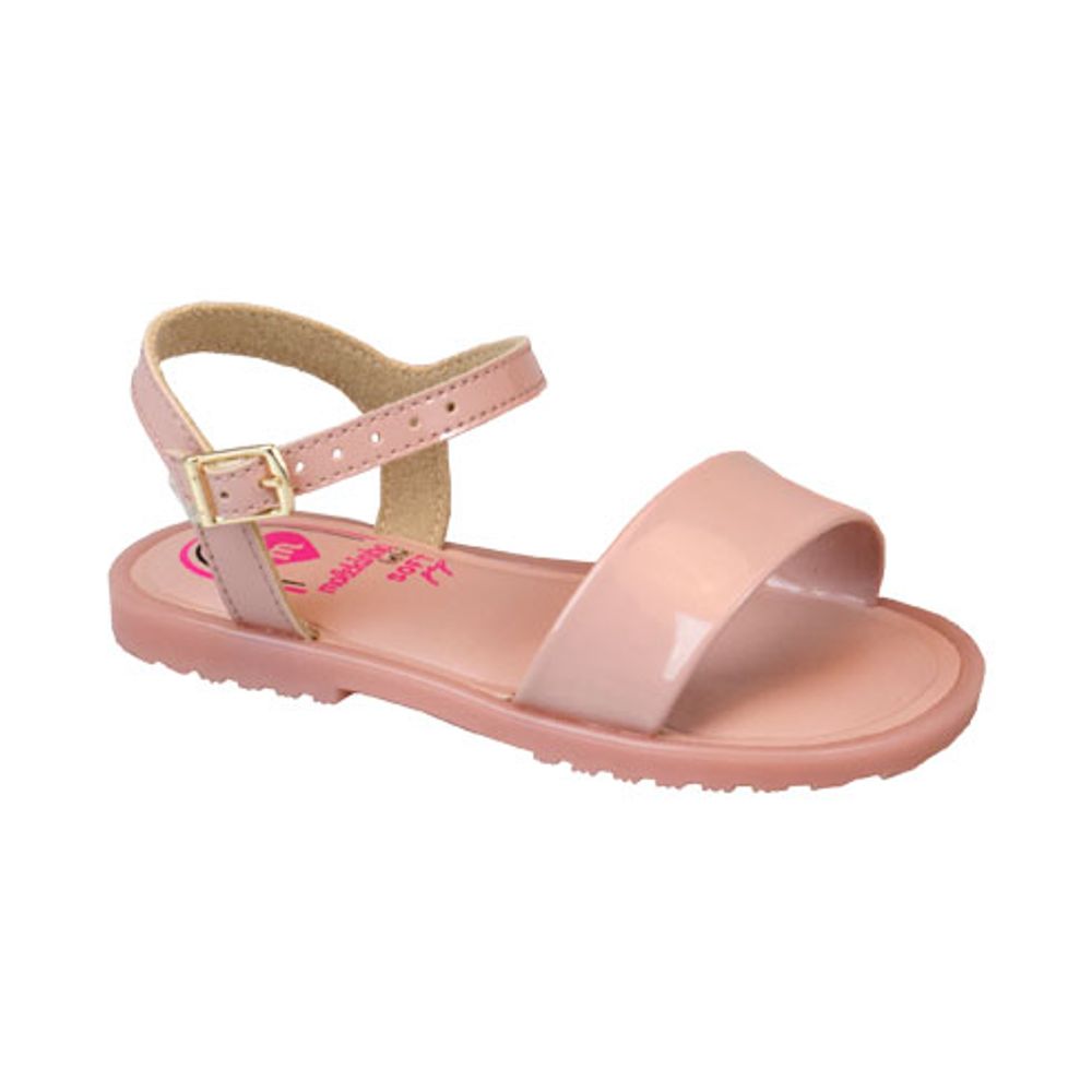 SANDÁLIA INFANTIL CASUAL MOLEKINHA VERNIZ ROSA 2700100 - Sapataria Nova