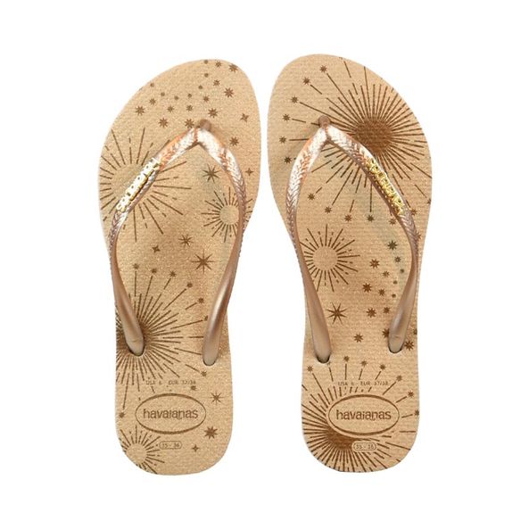 nova havaianas de brilho