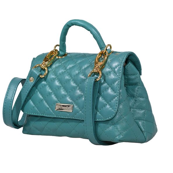 chelsea quilted drawstring bolsa