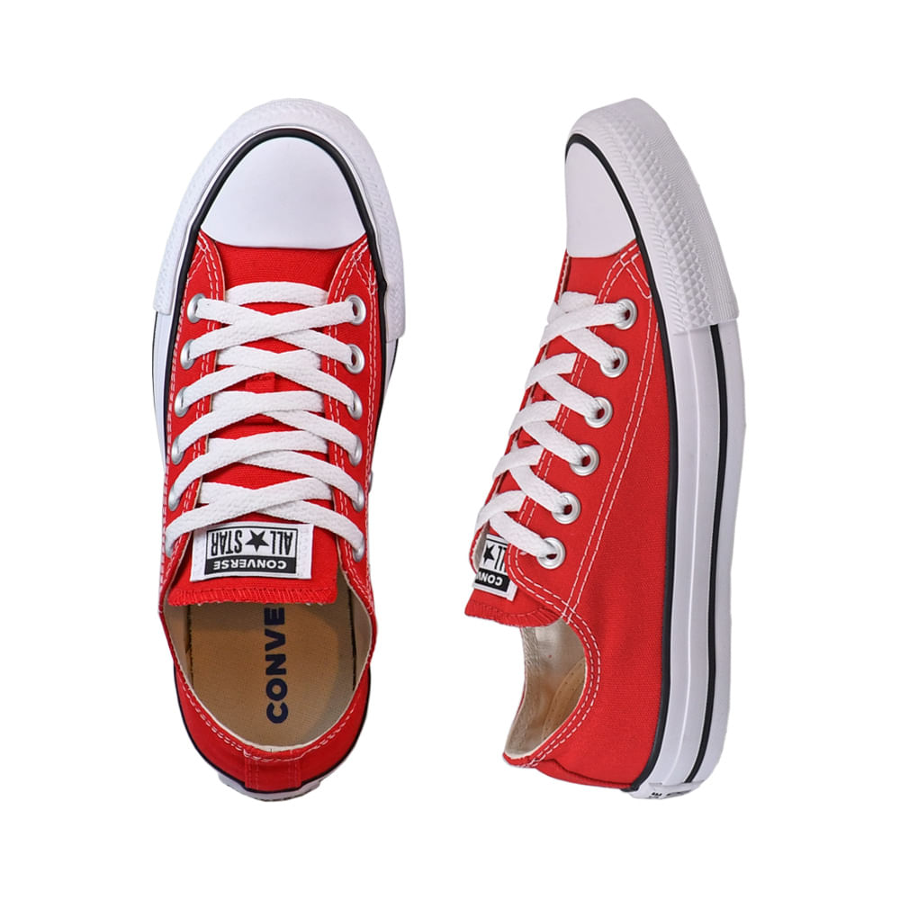 all star converse vermelhas