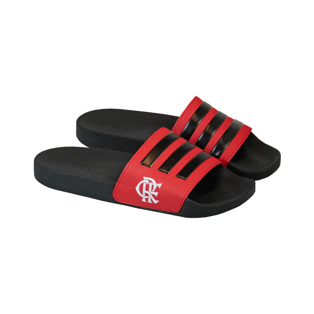 chinelo slide adidas flamengo