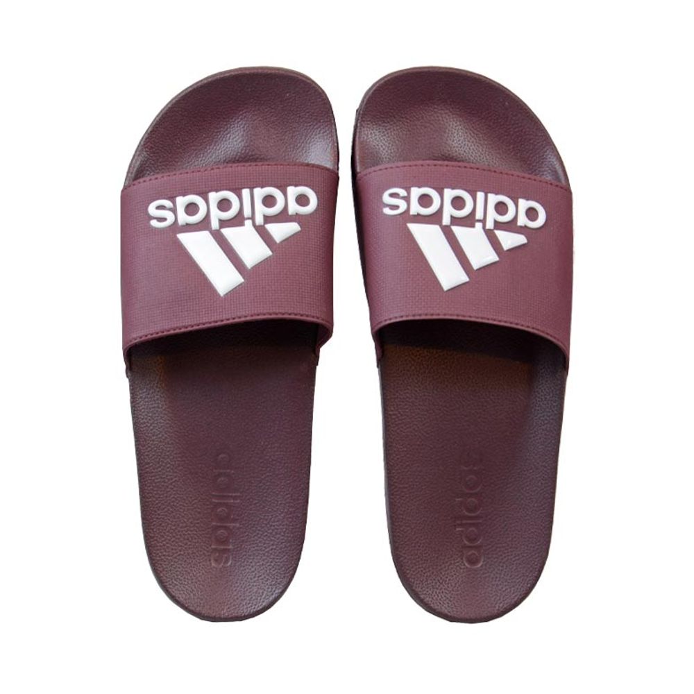 chinelo adidas vinho