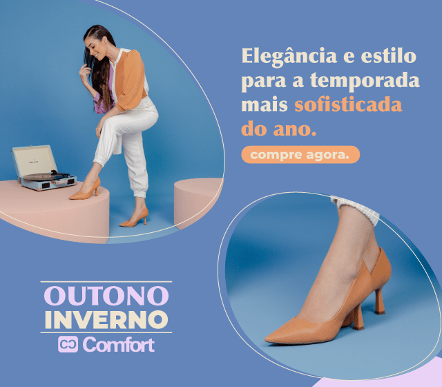Calçados Femininos Confortáveis | Lojas Comfort