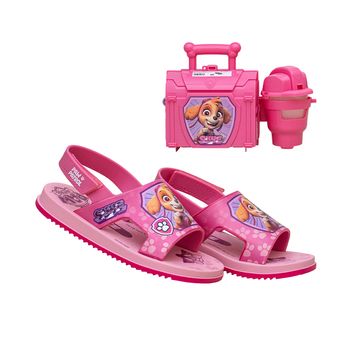 Chinelo Infantil Feminino Grendene Luluca Amor, Via Pé