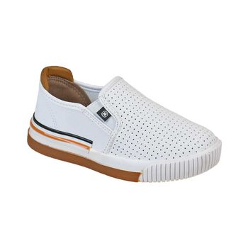 Tenis-Infantil-Masculino-Slip-On-Molekinho-Branco-Caramelo-Tamanho--19---Cor--BRANCO-0