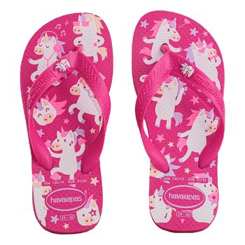 Chinelo Infantil Havaianas New Baby Pets Chinelo De Dedo Rosa Kids
