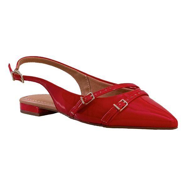 Sapatilha Vermelho Tiras Reguláveis Vizzano - Main Image