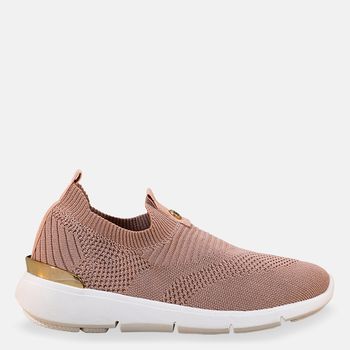Tenis-Casual-Malha-Detalhe-Metalizado-Rose-Tamanho--33---Cor--ROSE-0