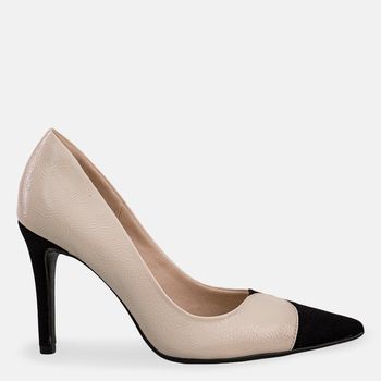 Scarpin-Detalhe-Frontal-Salto-Fino-Aveia-e-Preto-Tamanho--33---Cor--AVEIA-0