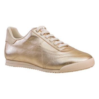 Tenis-Casual-Costura-Aparente-Dourado-Tamanho--34---Cor--OURO-0