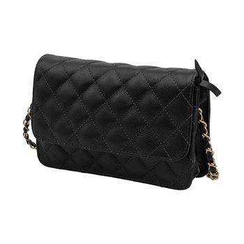 Bolsa-Tiracolo-Maletasse-Alca-Corrente-Preta-Tamanho--M----Cor--PRETO-0