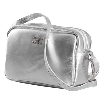 Bolsa-Tiracolo-Lisa-Retangular-Prata-Tamanho--P----Cor--PRATA-0
