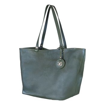 Bolsa-Shopping-Textura-Lisa-Army-Tamanho--G----Cor--ARMY-0