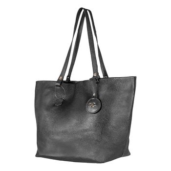 Bolsa-Shopping-Textura-Lisa-Preta-Tamanho--G----Cor--PRETO-0