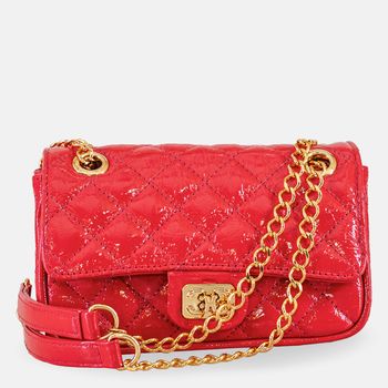 Bolsa-Tiracolo-Pequena-Matelasse-Vermelho-Tamanho--P----Cor--VERMELHO-0