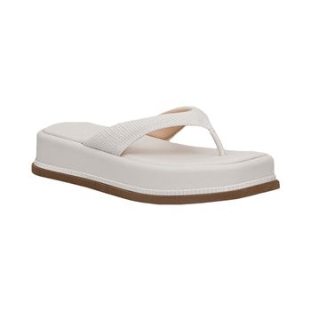 Tamanco-Tira-Entre-Dedos-Texturizada-Off-White-Tamanho--33---Cor--OFF-WHITE-0