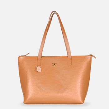 Bolsa-Shopping-Textura-Lisa-Camel-Tamanho--G----Cor--CARMEL-0