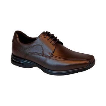 Sapato-Social-Democrata-Air-Stretch-Marrom-Tamanho--37---Cor--BRISA-0