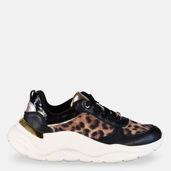 Tenis-Casual-Chunky-Preto-Animal-Print-Tamanho--34---Cor--PRETO-0