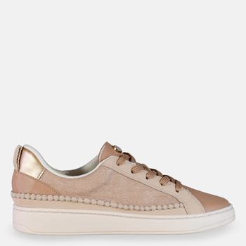 Tenis-Casual-Costura-Lateral-Nude-Claro-Tamanho--34---Cor--NUDE-CLARO-0