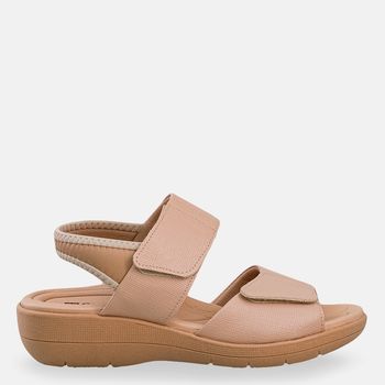 Sandalia-Tiras-Largas-Velcro-Nude-Claro-Tamanho--36---Cor--NUDE-CLARO-0