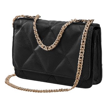 Bolsa-Tiracolo-Estruturada-Correntes-Preta-Tamanho--P----Cor--PRETO-0