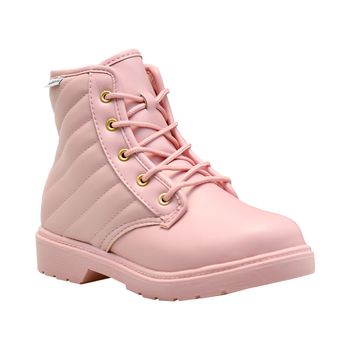 Bota-Cano-Baixo-Costura-Aparente-Molekinha-Infantil-Feminino-Rosa-Tamanho--29---Cor--ROSA-0