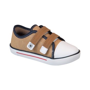 Tenis-Fechamento-em-Velcro-Baby-Molekinho-Camel-Tamanho--19---Cor--CARAMELO-0
