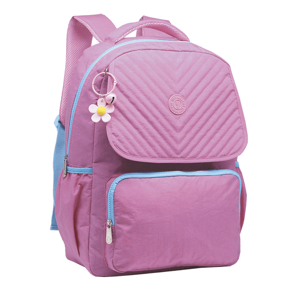 Mochila Rosa Kids Flor Yepp Sapataria Nova - Main Image