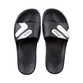Chinelo-F-Beach-Slide-Masculino-Fila-Preto--Branco-Tamanho--39---Cor--PRETO-0