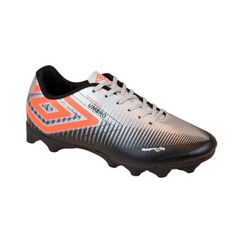 Chuteira-Society-Raptor-Umbro-Cinza--Laranja-Tamanho--39---Cor--PRETO-0