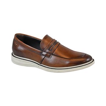 Sapato-Social-Basico-Com-Detalhe-Frontal-Masculino-Democrata-Marrom-Democrata-Tamanho--39---Cor--TAN-0