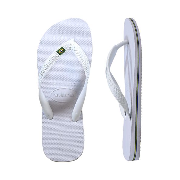 Chinelo Feminino Sandalias Havaianas Branca Sandálias Havaianas