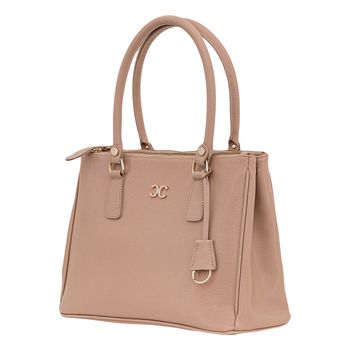 Bolsa-Tote-Classica-Nude-Tamanho--G----Cor--NUDE-0