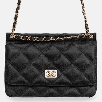 Bolsa-Tiracolo-Matelasse-Compacta-Preta-Tamanho--P----Cor--PRETO-0
